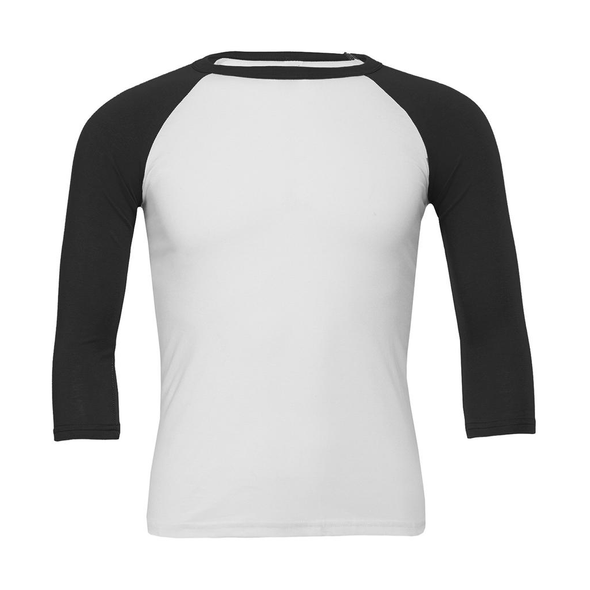 Bella | Unisex-Baseball-T-Shirt mit 3/4 Ärmeln